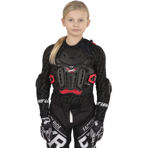 Leatt Gilet de Protection Enfant Leatt 4.5 Junior - Noir -