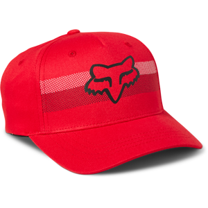 Casquette Enfant FOX Racing Efekt Flexfit Rouge Flamme -