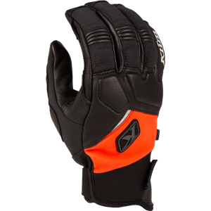 Gants Klim Inversion Pro Noir-Fiery Rouge -