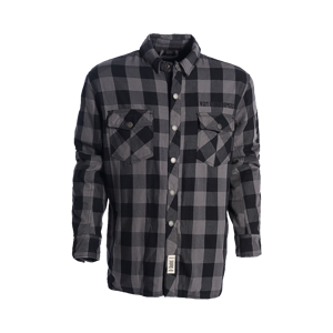 Chemise Moto West Coast Choppers Aramid Gris-Noir -