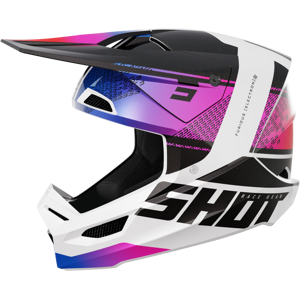 Shot Race Gear Casque Cross Shot Furious Electron Violet -