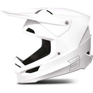 Shot Race Gear Casque Cross Shot Race Mips Solid Mips Blanc -