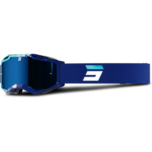 Shot Race Gear Masque Cross Shot Iris 2.0 Fusion Bleu -