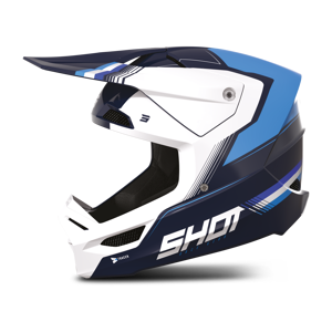 Shot Race Gear Casque Cross Shot Race Mips Tracer Mips Bleu -