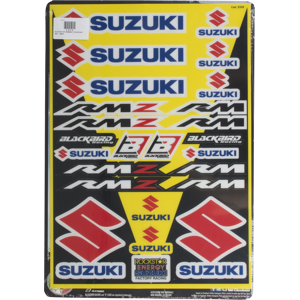 Autocollants Blackbird kit Suzuki -