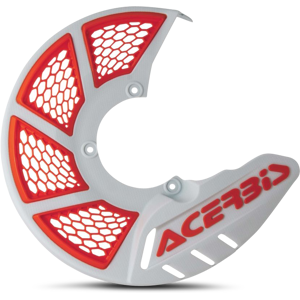 Protection Disque de Frein Avant Acerbis X-Brake 2.0 - Blanc