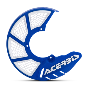 Protection Disque de Frein Avant Acerbis X-Brake 2.0 Small - Blanc-Bleu