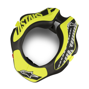 Minerve Alpinestars Enfant Noir Jaune fluo 