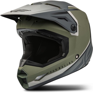 FLY Racing Casque Cross Fly Kinetic Olive -