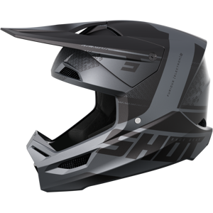 Shot Race Gear Casque Cross Shot Furious Electron Noir -