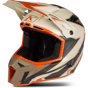 KLIM Casque Cross Klim F3Carbon Lightning Peyote -