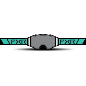 FXR Masque Cross FXR Maverick Menthe Écran Fumé -