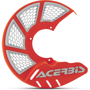 Acerbis Protection Disque de Frein Avant Acerbis X-Brake 2.0 Small - Orange-Blanc