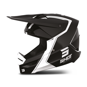 Shot Race Gear Casque Cross Shot Furious Reflex Noir -