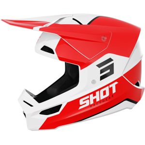 Shot Race Gear Casque Cross Shot Furious Bolt Rouge -