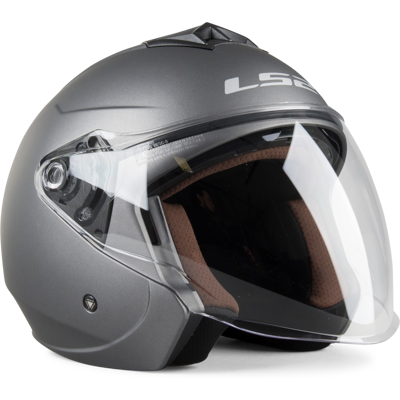 Casque Jet LS2 OF573 Twister Ii Single Mono - Gris