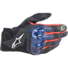 Gants Moto Alpinestars FQ20SMX-1Air V2Monster Noir-Bleu-Rouge-Vert -