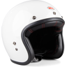 Casque Jet BELL Custom 500 Vintage Blanc -