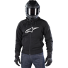 Sweat à Capuche Moto Alpinestars Chrome Sport Noir -