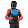 Veste Honda Alpinestars Honda T-GP Pro V2 Noir-Rouge-Bleu -