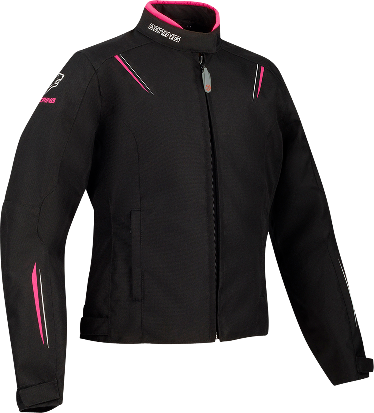 Bering Blouson Moto Enfant Bering Meryll Noir-Rose -