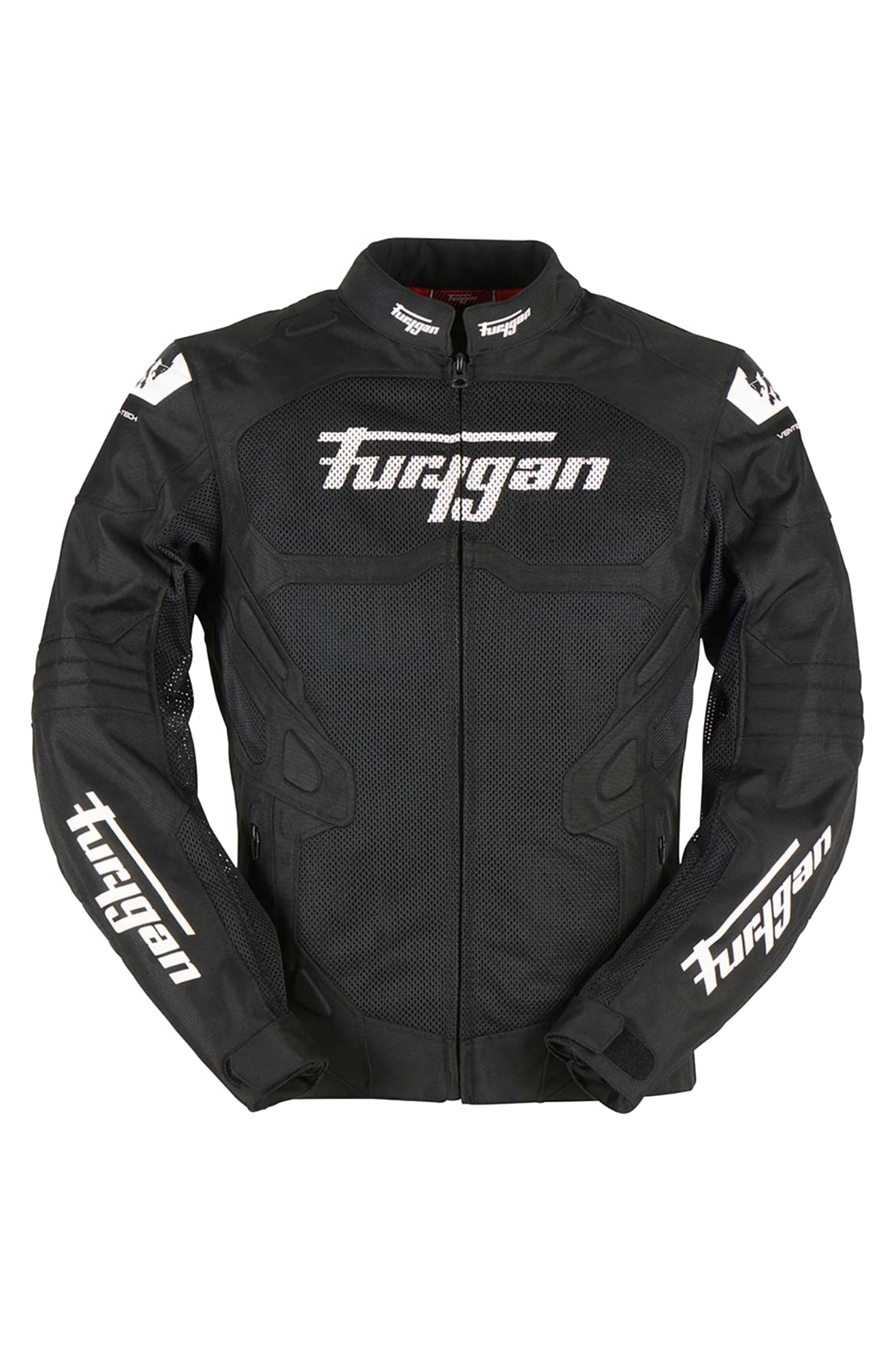 Blouson Moto Furygan Atom Vented Evo Noir-Blanc -