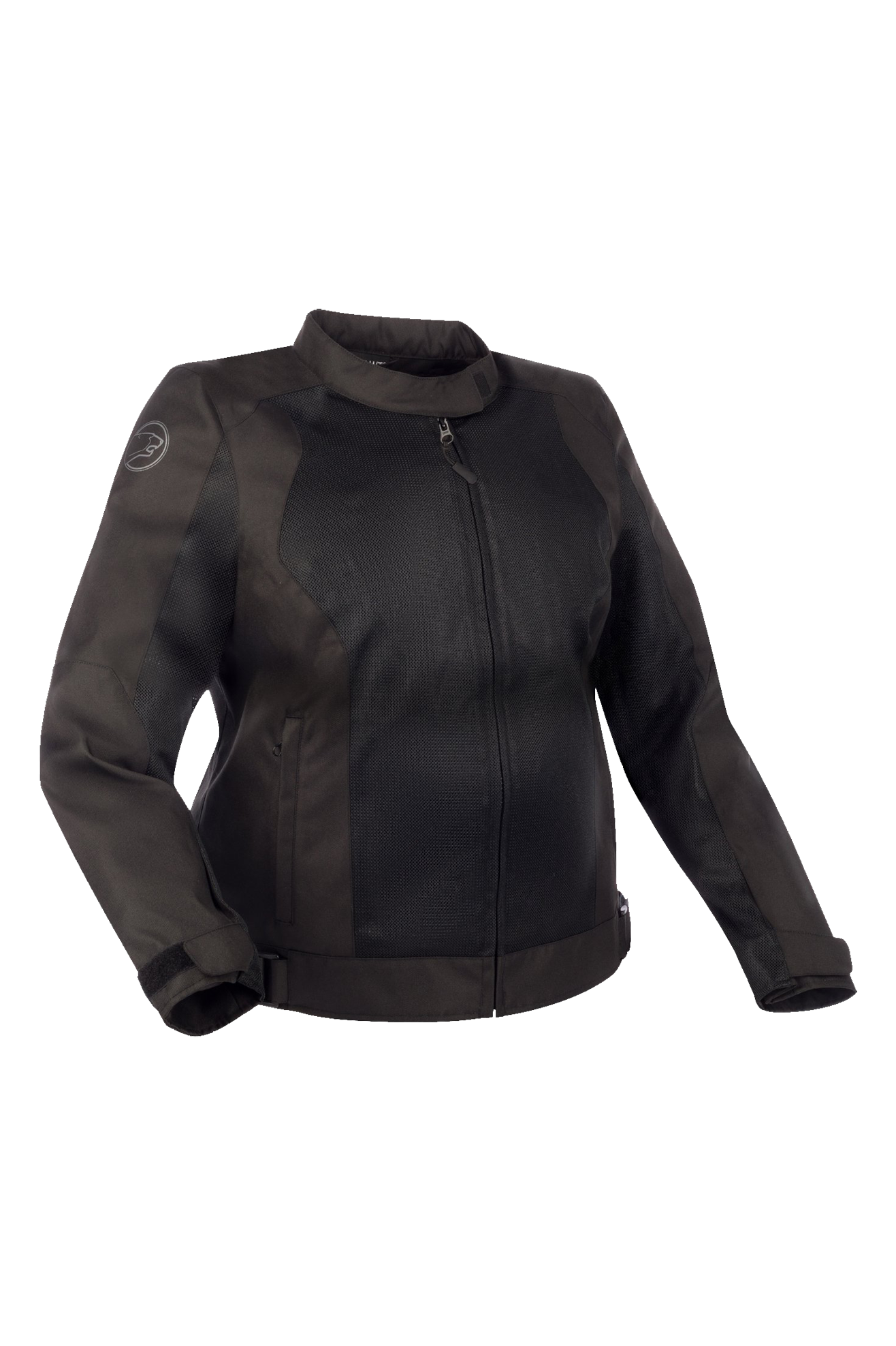 Bering Blouson Moto Femme Bering Lady Nelson Grande Taille Noir -