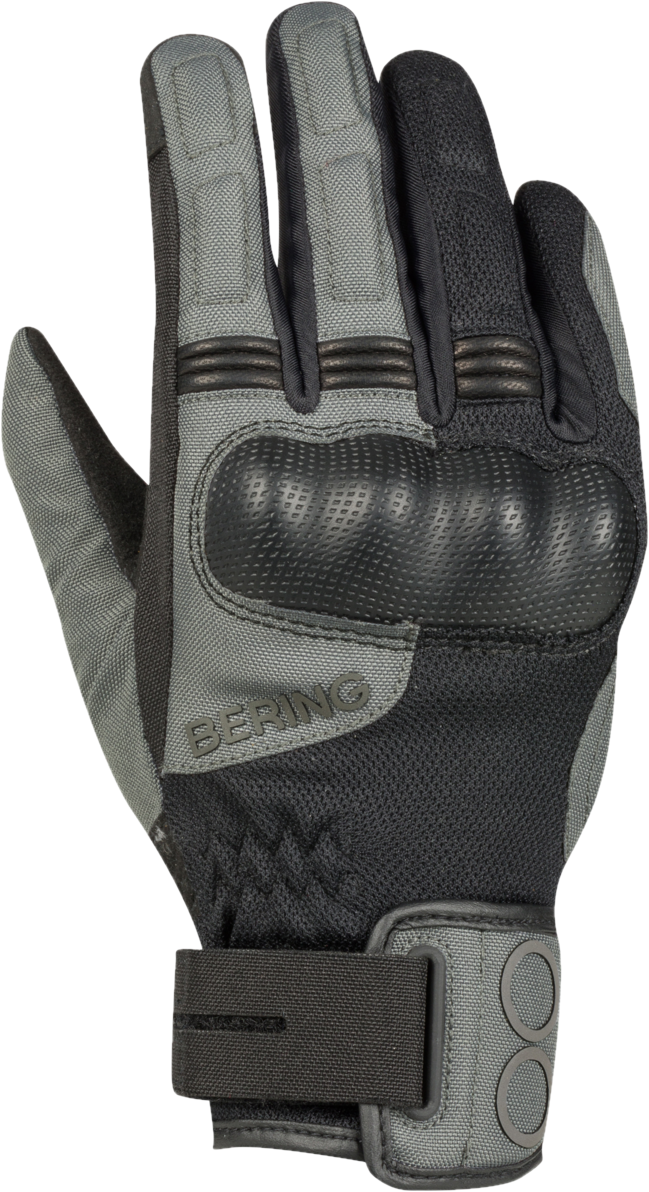 Gants Moto Femme Bering Profil Noir-Gris -