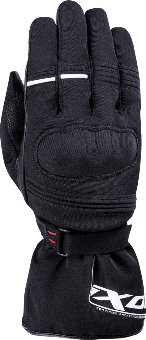 Gants Moto Ixon Pro Field Noir-Blanc -