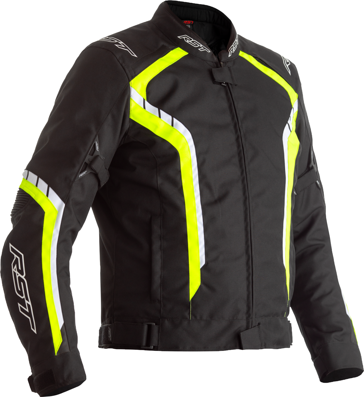 RST Blouson Moto Textile RST Axis Noir-Jaune -