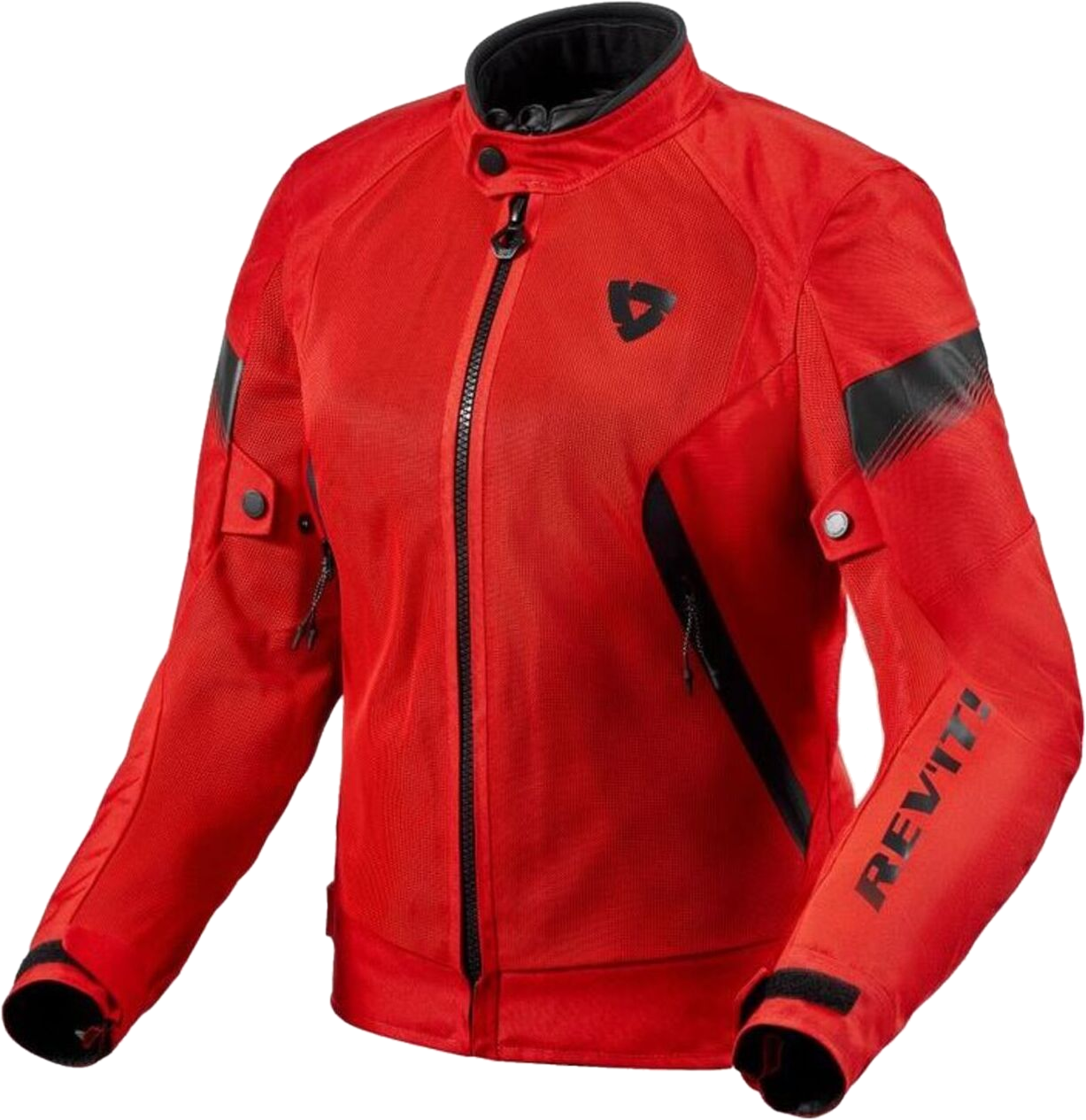 Blouson Moto Femme Rev'It! Control Air H2O Rouge-Noir -