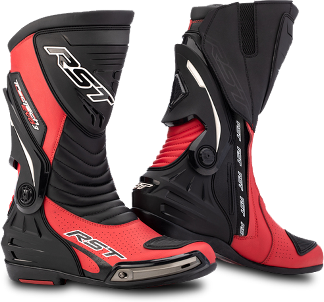 Bottes Moto RST Tractech Evo 3Sport Rouges -