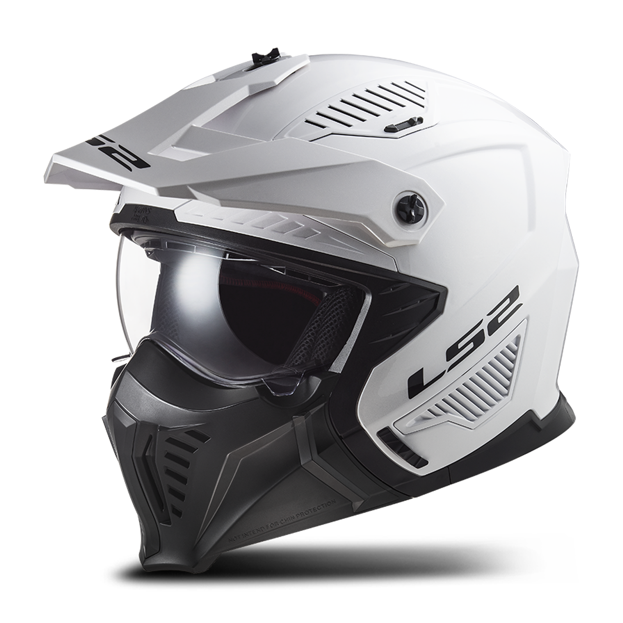 Casque Jet LS2OF606DRIFTER Solid Blanc -