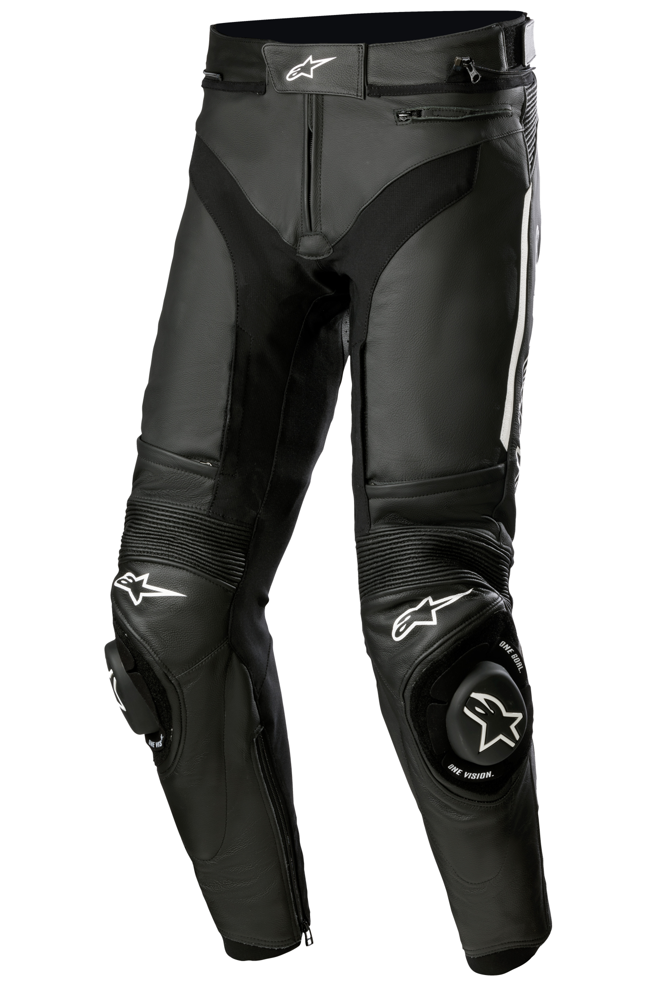 Pantalon Moto en Cuir Alpinestars Missile V3 Noir -