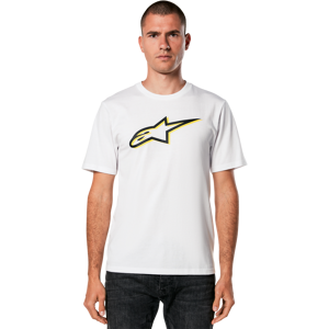 Alpinestars T-Shirt Alpinestars Ageless Shadow CSF Blanc-Noir -