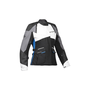 Ixon Veste Moto Femme Ixon Balder Noir-Gris-Bleu -