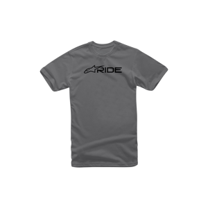 Alpinestars T-Shirt Alpinestars Ride 3.0Charcoal-Noir -