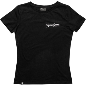 Rusty Stitches T-Shirt Rusty Stitches #203Noir (Logo Classique) -