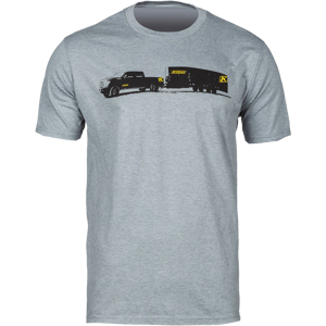 KLIM T-Shirt Klim Life Gris Clair -