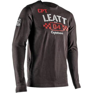 Leatt T-Shirt Manches Longues Leatt Heritage Noir -