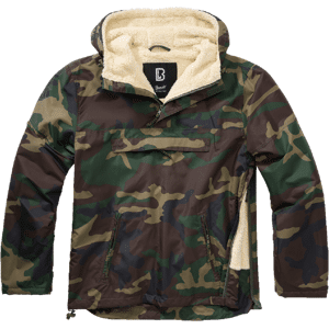 Brandit Veste Brandit Windbreaker Sherpa Woodland -