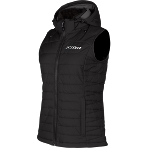 KLIM Gilet Sans Manches Femme Klim Arise Noir-Argent Métallisé -