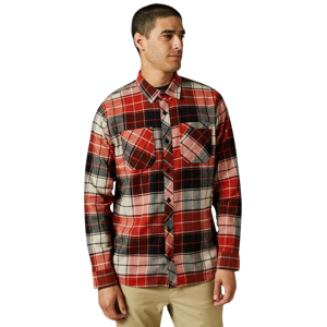 FOX Chemise FOX Racing GRAINZ UTILITY FLANNEL Rouge Clay -