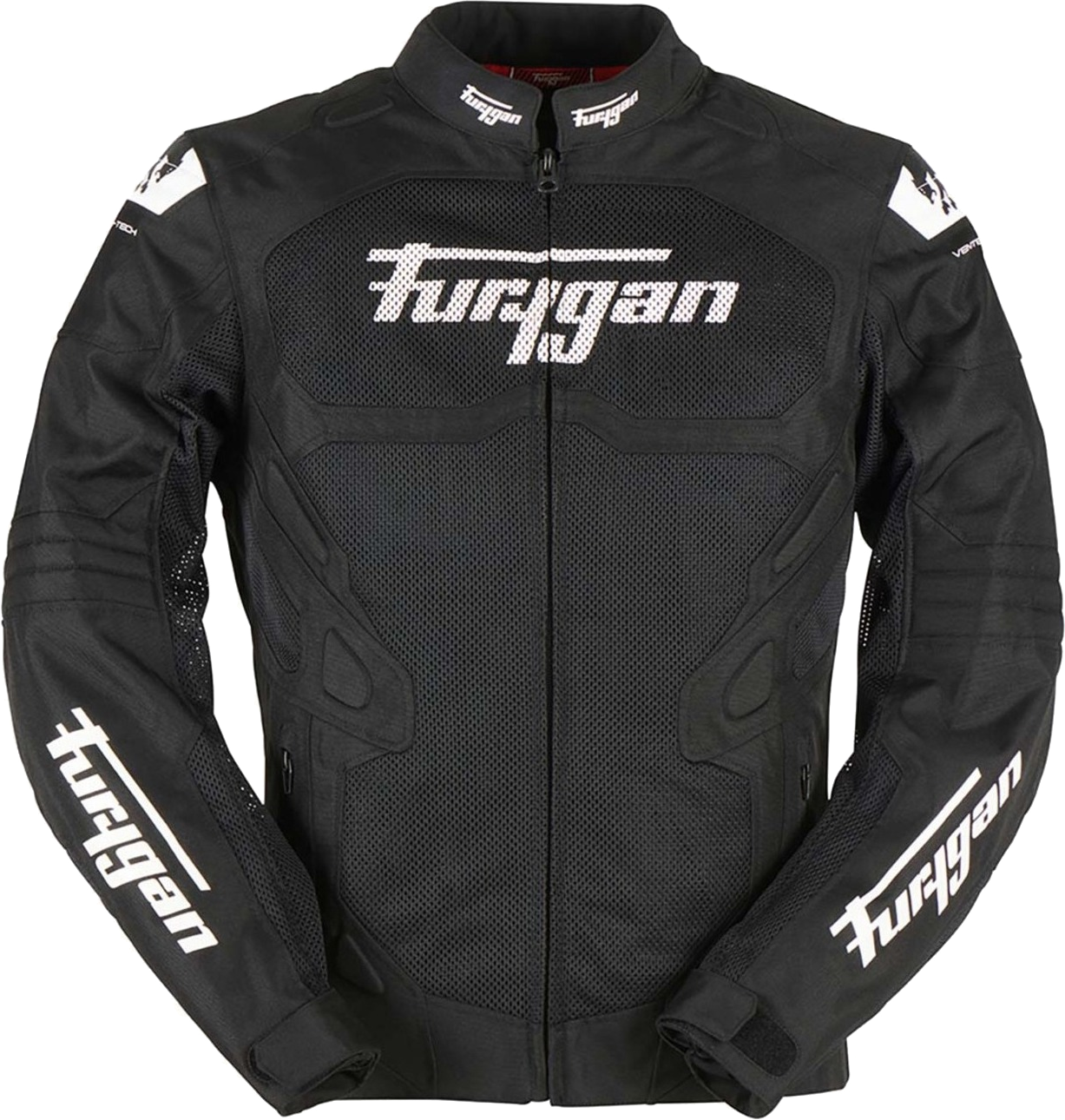 Blouson Moto Furygan Atom Vented Evo Noir-Blanc -