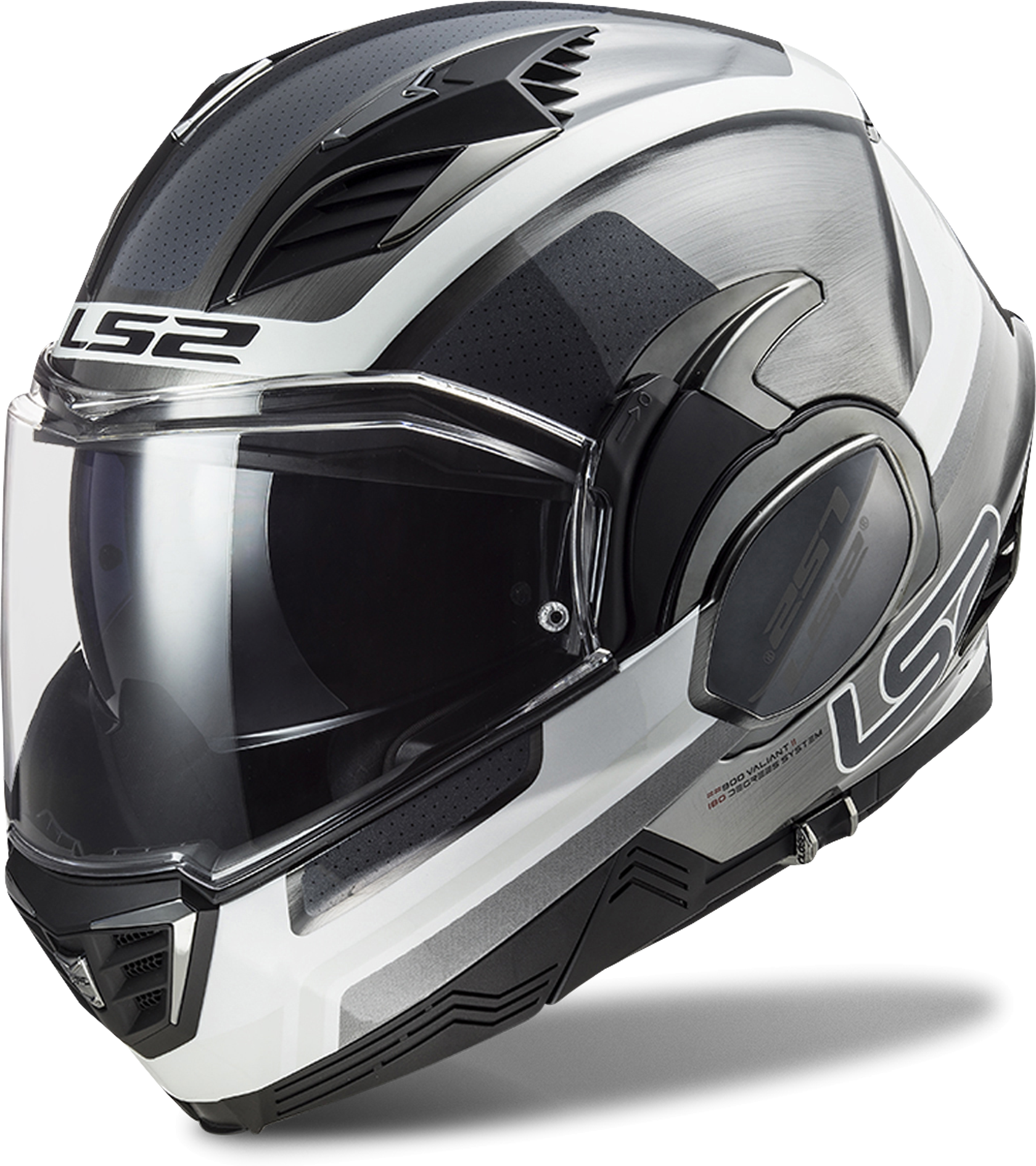 LS2 Casque Modulable LS2 FF900 Valiant II Bleu-Gris XS 53-54cm