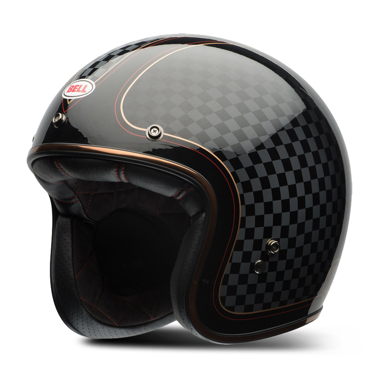 Bell Casque Jet Bell Custom 500 Or-Noir L 58-59cm