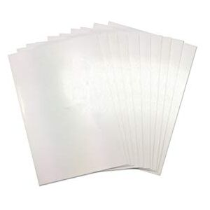 Sizzix Surfacez Film de Shrink - Blanc, 10 feuilles - Publicité Sizzix Surfacez Film de Shrink - Blanc, 10 feuilles - Publicité