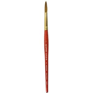 Winsor och Newton Golden Sceptre - Pinceau rond pour aquarelle - Taille 9 (6mm) - Pinceau - Publicité Winsor och Newton Golden Sceptre - Pinceau rond pour aquarelle - Taille 9 (6mm) - Pinceau - Publicité