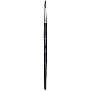 Raphael Pinceau Aquarelle écureuil synthétique, Rond, Noir, 42 EU - Publicité Raphael Pinceau Aquarelle écureuil synthétique, Rond, Noir, 42 EU - Publicité