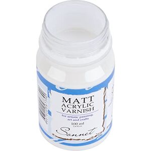 Sonnet Vernis Peinture Acrylique Mat Protecteur Anti-Brillance 100 ml pour Peintures Acryliques par Nevskaya Palitra - Publicité Sonnet Vernis Peinture Acrylique Mat Protecteur Anti-Brillance 100 ml pour Peintures Acryliques par Nevskaya Palitra - Publicité